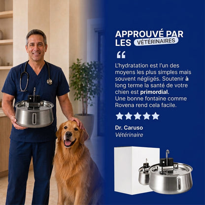 Fontaine à eau Rovena™ pour chiens