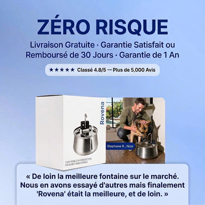 Fontaine à eau Rovena™ pour chiens